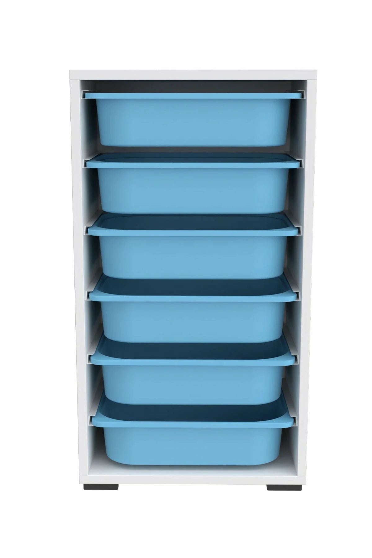 Bronz 6 Baskets Multipurpose Cupboard Pantry Toy Cabinet, Toy Storage
